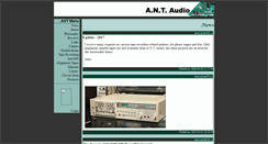 Desktop Screenshot of ant-audio.co.uk